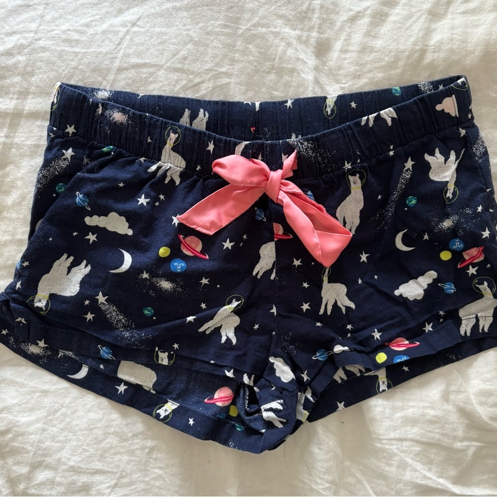 Old Navy Space Llama Pyjama Shorts